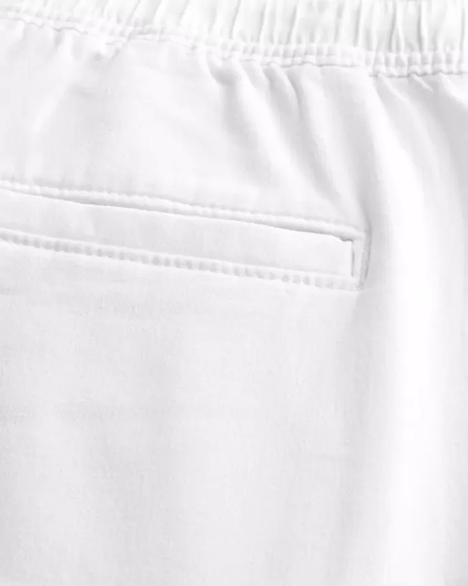 Pantaloni scurți din amestec de in deasupra genunchiului Pantaloni scurți din amestec de in deasupra genunchiului