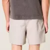 Pantaloni scurți din amestec de in la jumătatea coapsei