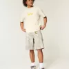 Pantaloni scurți din blugi Camo Baggy Pantaloni scurți din blugi Camo Baggy