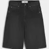 Pantaloni scurți din denim Star Graphic Super Baggy Pantaloni scurți din denim Star Graphic Super Baggy