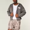 Pantaloni scurți din lână camuflat la jumătatea coapsei Pantaloni scurți din lână camuflat la jumătatea coapsei