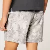 Pantaloni scurți din lână camuflat la jumătatea coapsei