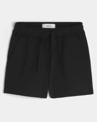 Pantaloni scurți din lână la jumătatea coapsei