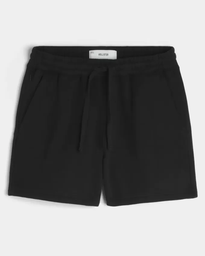 Pantaloni scurți din lână la jumătatea coapsei Pantaloni scurți din lână la jumătatea coapsei