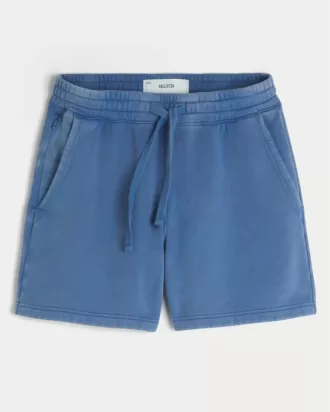 Pantaloni scurți din lână la jumătatea coapsei