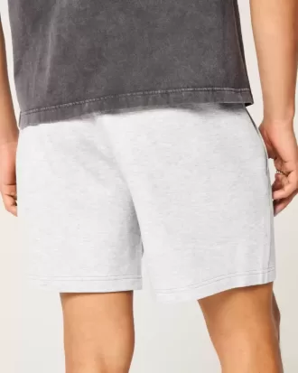 Pantaloni scurți din lână răcoritoare la jumătatea coapsei