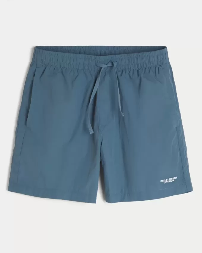 Pantaloni scurți din nailon peste genunchi