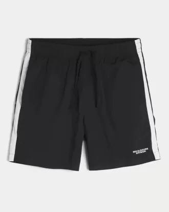 Pantaloni scurți din nailon peste genunchi