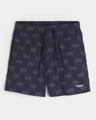 Pantaloni scurți din nailon peste genunchi