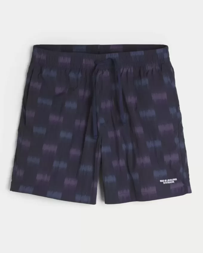 Pantaloni scurți din nailon peste genunchi