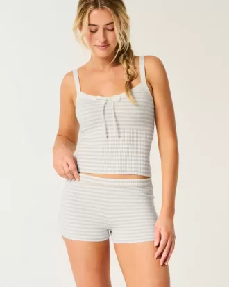 Pantaloni scurți din tricot cu pulover confortabil Gilly Hicks