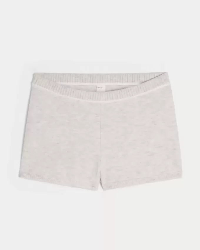 Pantaloni scurți din tricot cu pulover confortabil Gilly Hicks Pantaloni scurți din tricot cu pulover confortabil Gilly Hicks