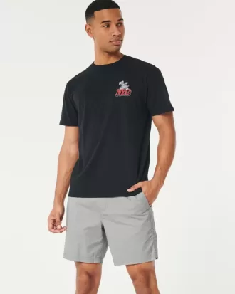 Pantaloni scurți din twill, 7″