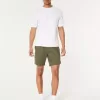Pantaloni scurți din twill, 7″
