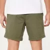 Pantaloni scurți din twill, 7″