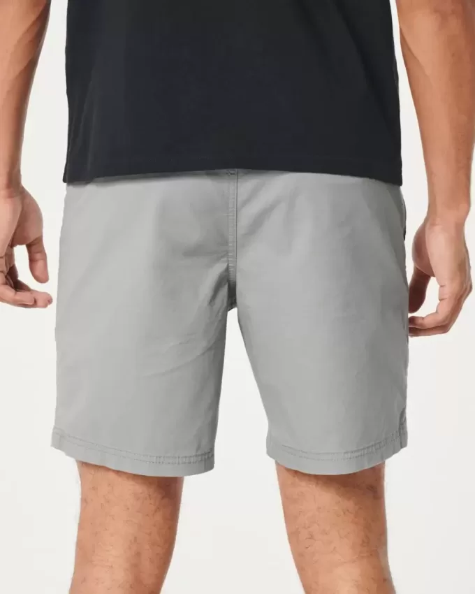 Pantaloni scurți din twill, 7″