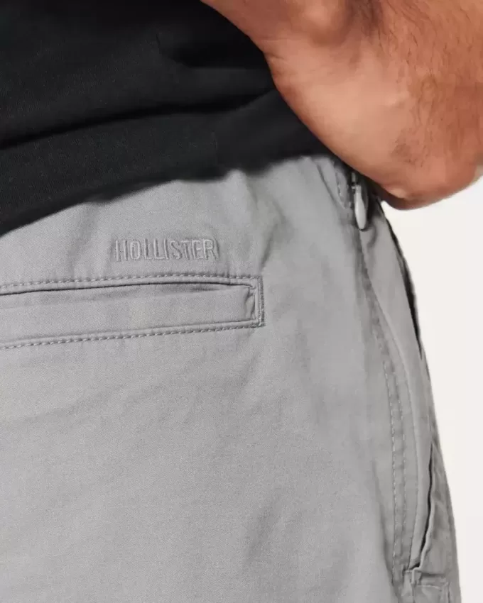 Pantaloni scurți din twill, 7″