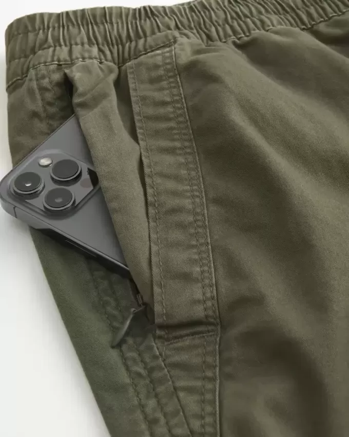 Pantaloni scurți din twill, 7″