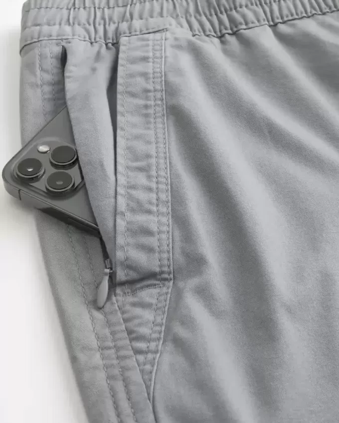 Pantaloni scurți din twill, 7″