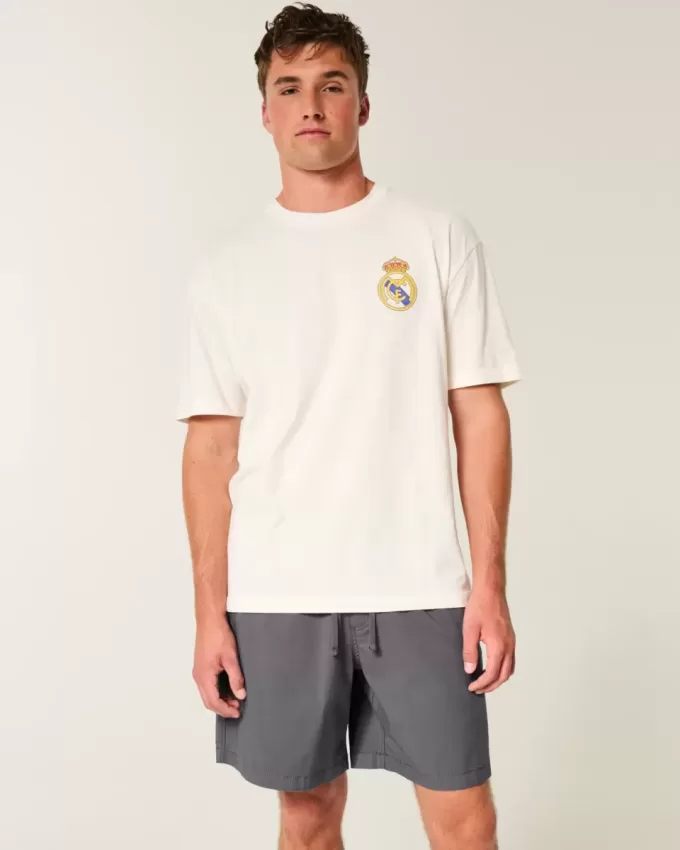 Pantaloni scurți din twill deasupra genunchiului Pantaloni scurți din twill deasupra genunchiului
