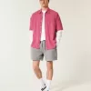 Pantaloni scurți Hollister Feel Good Fleece la mijlocul coapsei Pantaloni scurți Hollister Feel Good Fleece la mijlocul coapsei