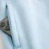 Pantaloni scurți Hollister Feel Good Fleece la mijlocul coapsei Pantaloni scurți Hollister Feel Good Fleece la mijlocul coapsei