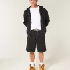 Pantaloni scurți largi din denim Pantaloni scurți largi din denim