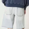 Pantaloni scurți largi din denim Pantaloni scurți largi din denim