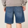 Pantaloni scurți largi din denim Pantaloni scurți largi din denim