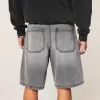 Pantaloni scurți largi din denim Pantaloni scurți largi din denim