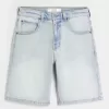 Pantaloni scurți largi din denim Pantaloni scurți largi din denim