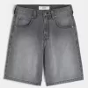 Pantaloni scurți largi din denim Pantaloni scurți largi din denim