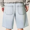 Pantaloni scurți largi din denim Star Graphic