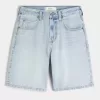 Pantaloni scurți largi din denim Star Graphic