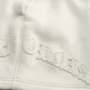 Pantaloni scurți largi din lână Calif cu grafic deasupra genunchiului Pantaloni scurți largi din lână Calif cu grafic deasupra genunchiului
