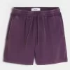 Pantaloni scurți largi din lână deasupra genunchiului Pantaloni scurți largi din lână deasupra genunchiului