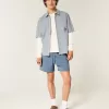 Pantaloni scurți lângi din lână la jumătatea coapsei Pantaloni scurți lângi din lână la jumătatea coapsei