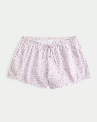 Pantaloni scurți Oxford din bumbac