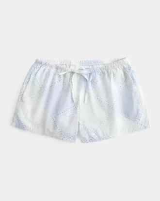Pantaloni scurți Oxford din bumbac