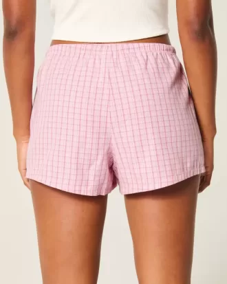 Pantaloni scurți Oxford din bumbac