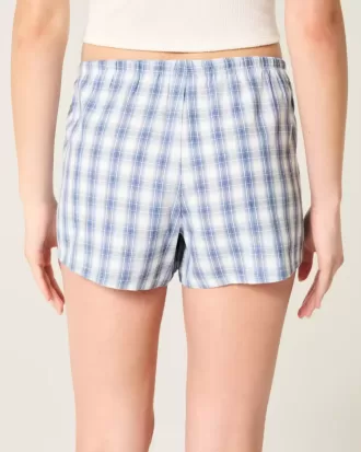Pantaloni scurți Oxford din bumbac