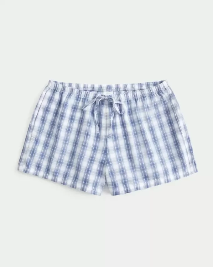 Pantaloni scurți Oxford din bumbac Pantaloni scurți Oxford din bumbac