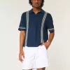Pantaloni scurți Seersucker deasupra genunchiului