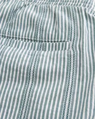 Pantaloni scurți Seersucker deasupra genunchiului