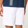 Pantaloni scurți Seersucker deasupra genunchiului
