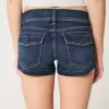 Pantaloni scurti din denim cu talie joasă Pantaloni scurti din denim cu talie joasă