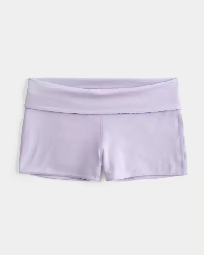 Pantaloni scurti din tricot reversibil Pantaloni scurti din tricot reversibil