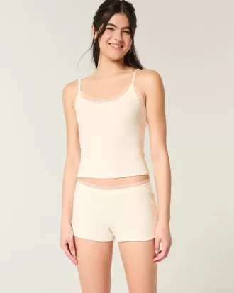 Pantaloni scurti Gilly Hicks Waffle Lace