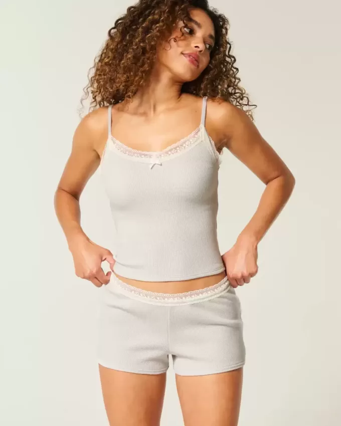 Pantaloni scurti Gilly Hicks Waffle Lace Pantaloni scurti Gilly Hicks Waffle Lace