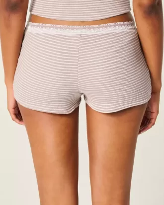 Pantaloni scurti Gilly Hicks Waffle Lace